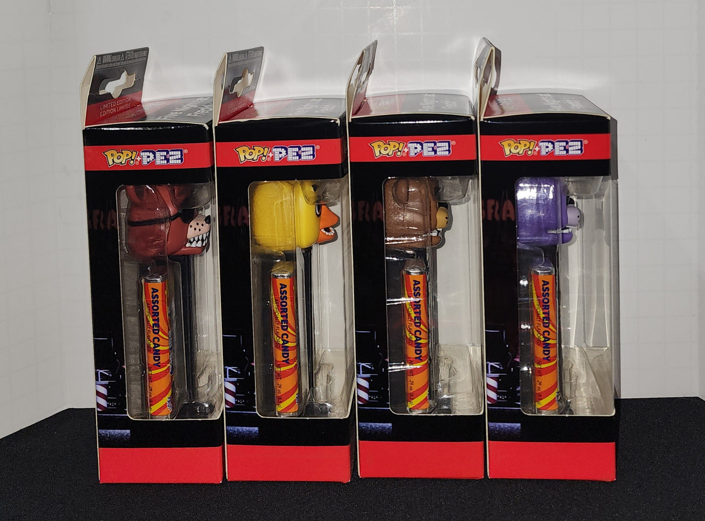 Five Nights At Freddy's Funko Pez Set of 4
