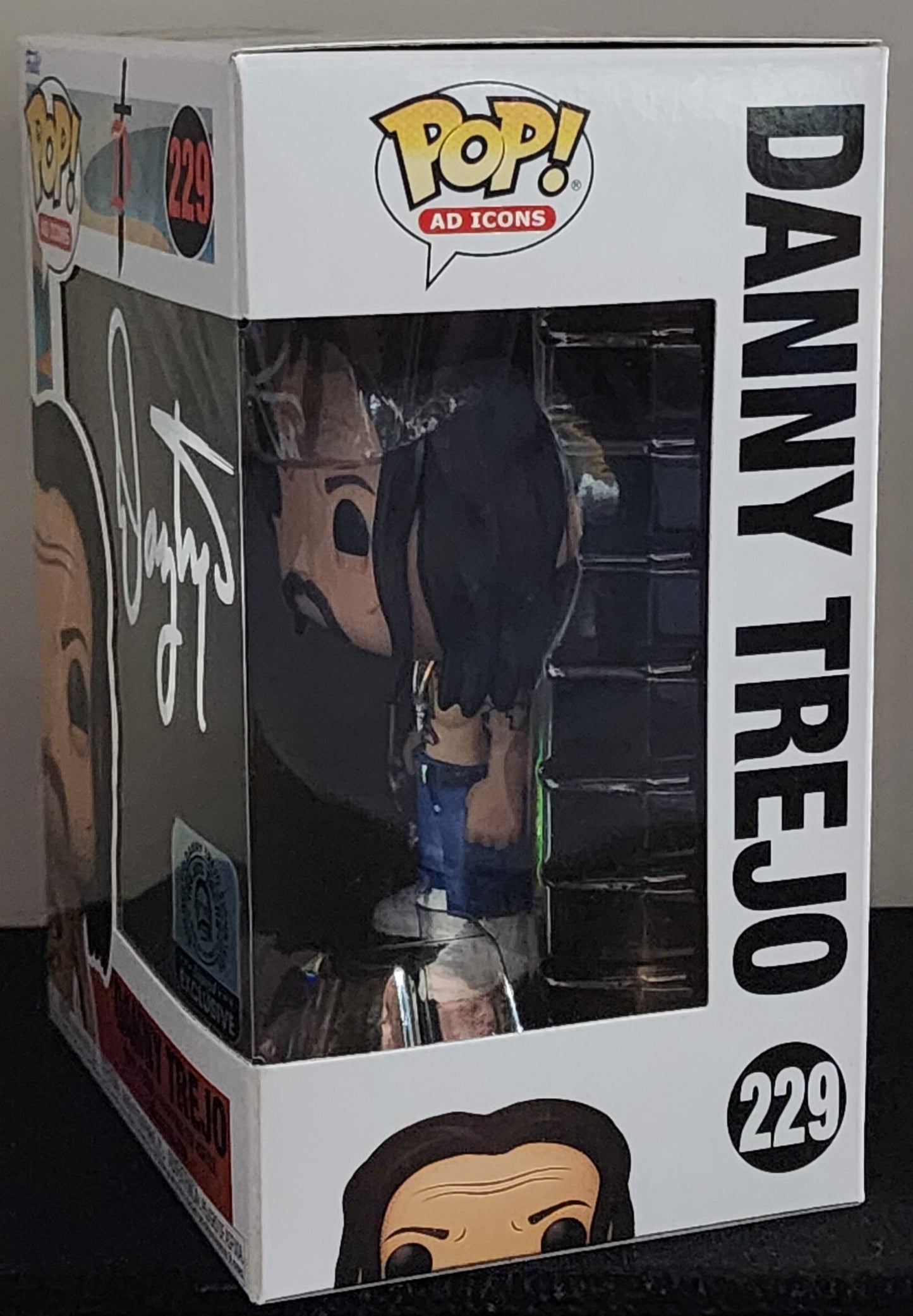 Danny Trejo Signed Funko pop From Trejo's Tacos