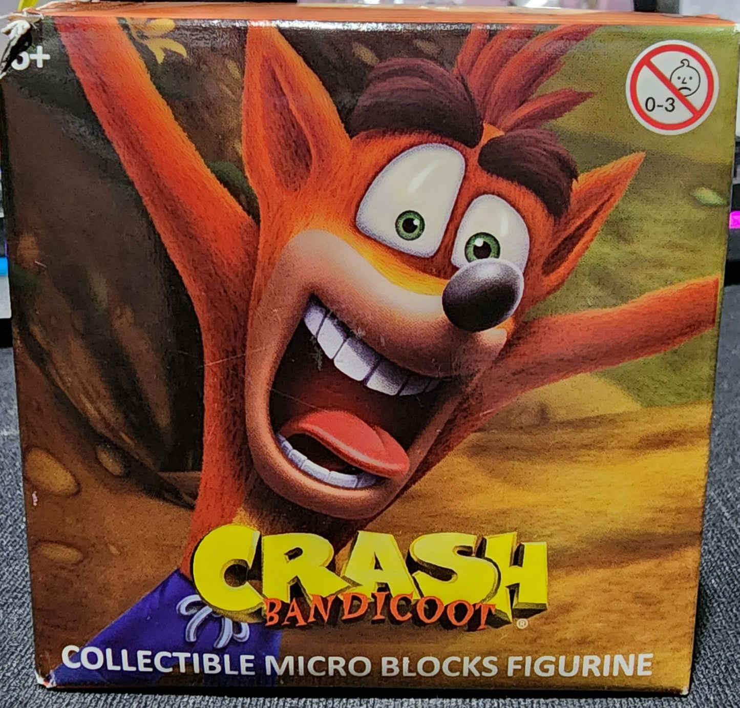 Crash Bandicoot Collectible Micro Blocks Figurine BRAND NEW SEALED Activision