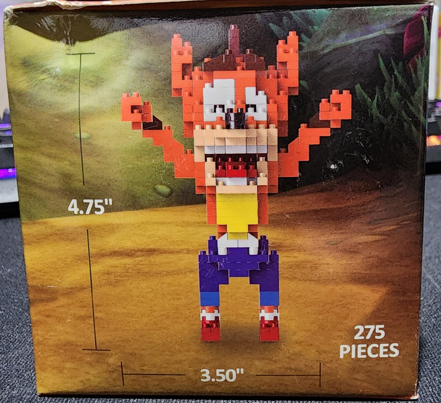 Crash Bandicoot Collectible Micro Blocks Figurine BRAND NEW SEALED Activision