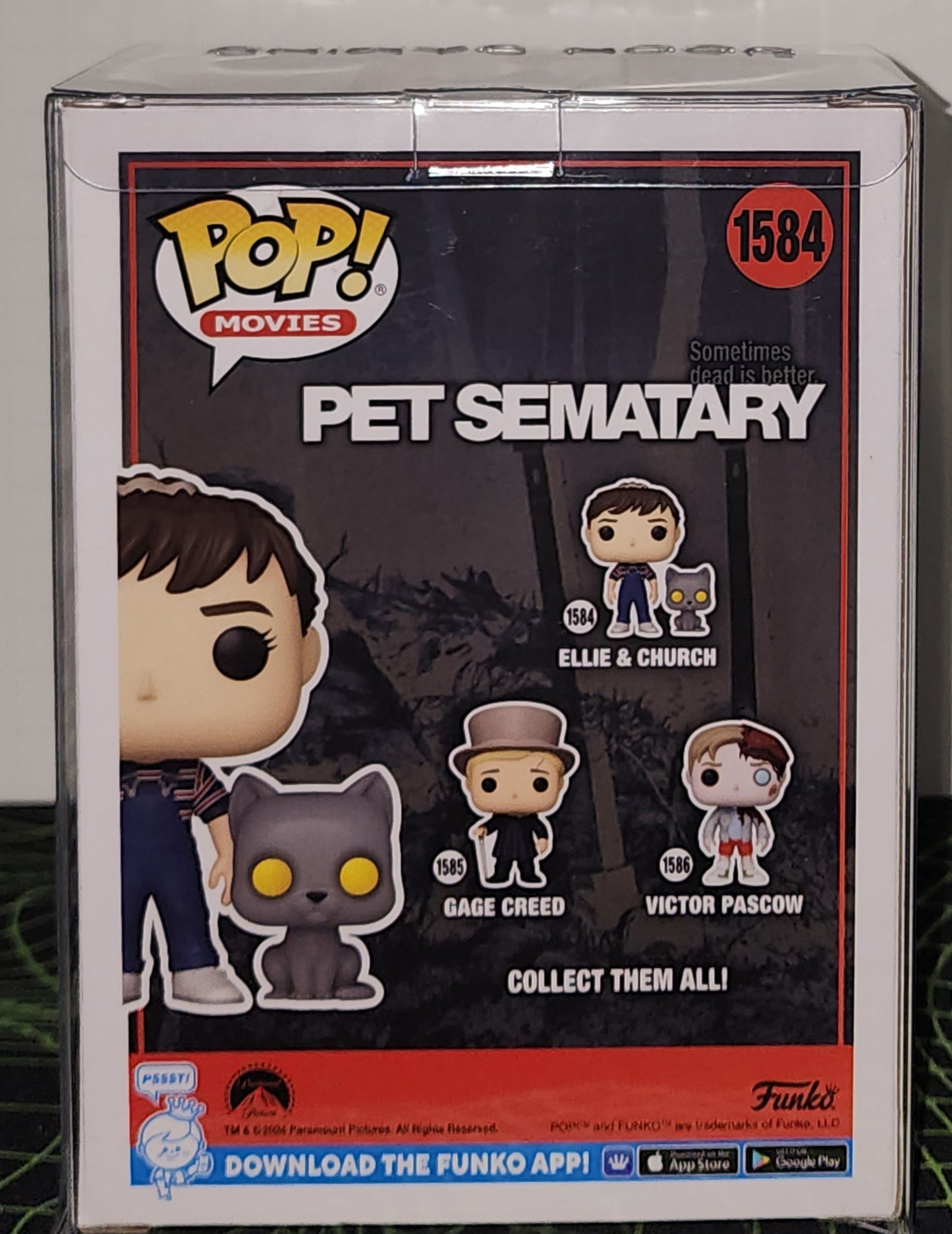 Ellie & Church Funko Pop 1584