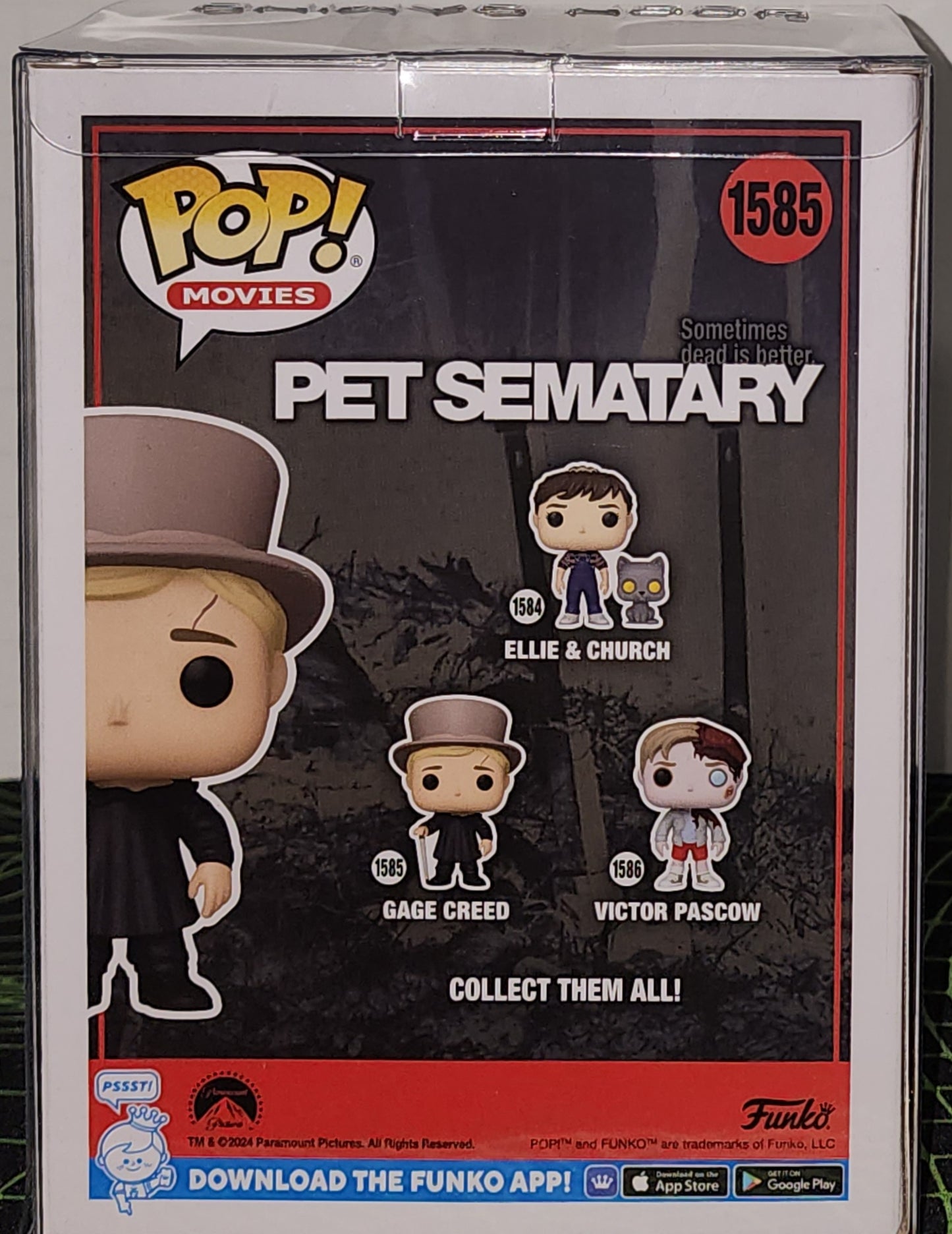 Gage Creed Funko Pop 1585