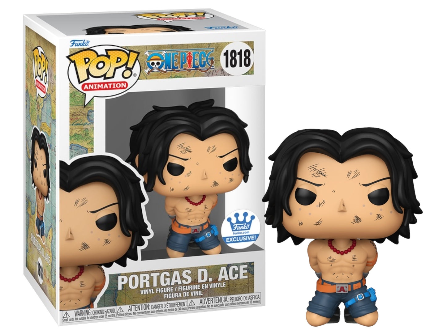 Portgas D. Ace 1818 Funko pop (Funko Shop Exclusive)