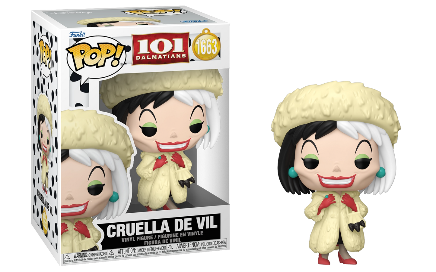 Cruella De Vil Funko 1663