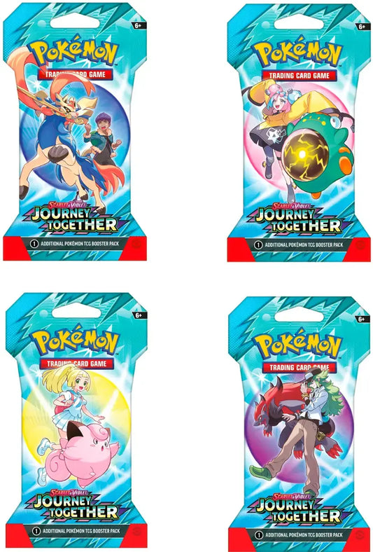 Journey Together Sleeved Booster Pack - SV09: Journey Together