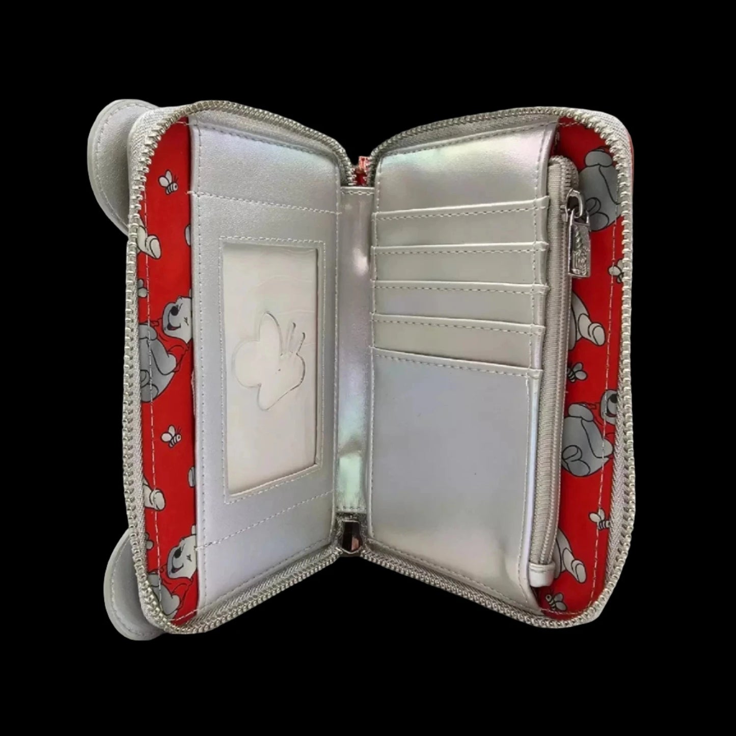 DISNEY100 EXCLUSIVE PLATINUM WINNIE THE POOH COSPLAY ZIP AROUND WALLET