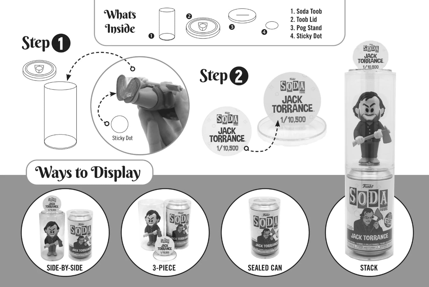 Funko Soda Toobs Singles