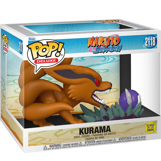 Kurama Glow-in-the-Dark Deluxe Funko Pop 2118