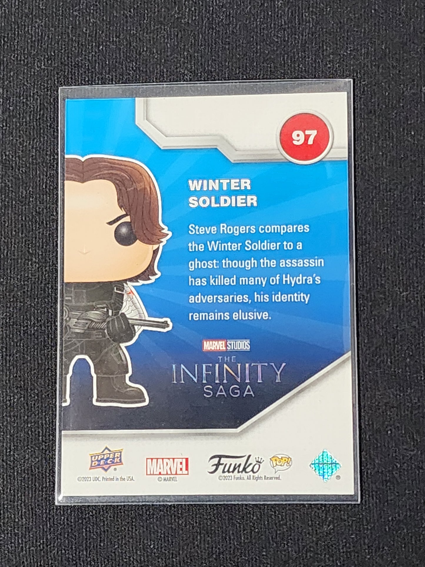 Funko Upper Deck Winter Soldier 97 Glow-In-The-Dark