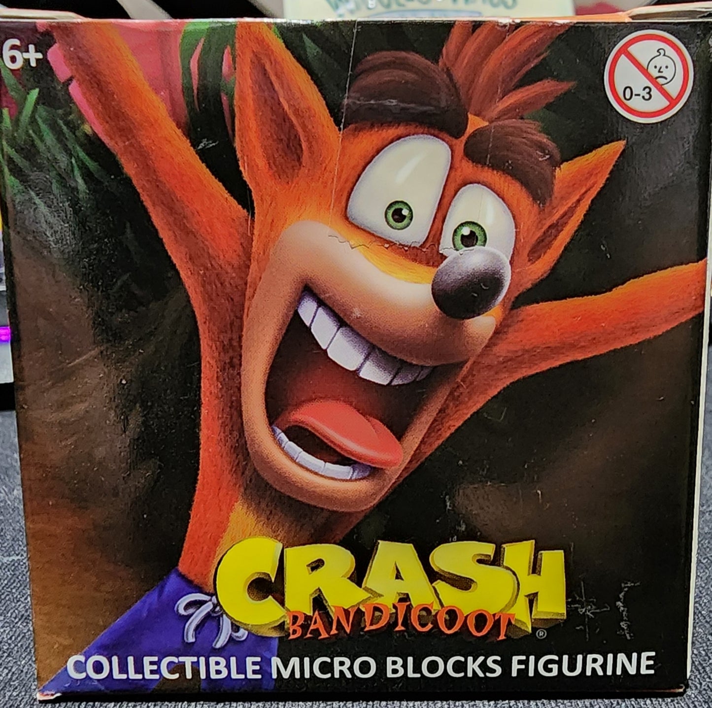 Crash Bandicoot Collectible Micro Blocks Figurine BRAND NEW SEALED Activision