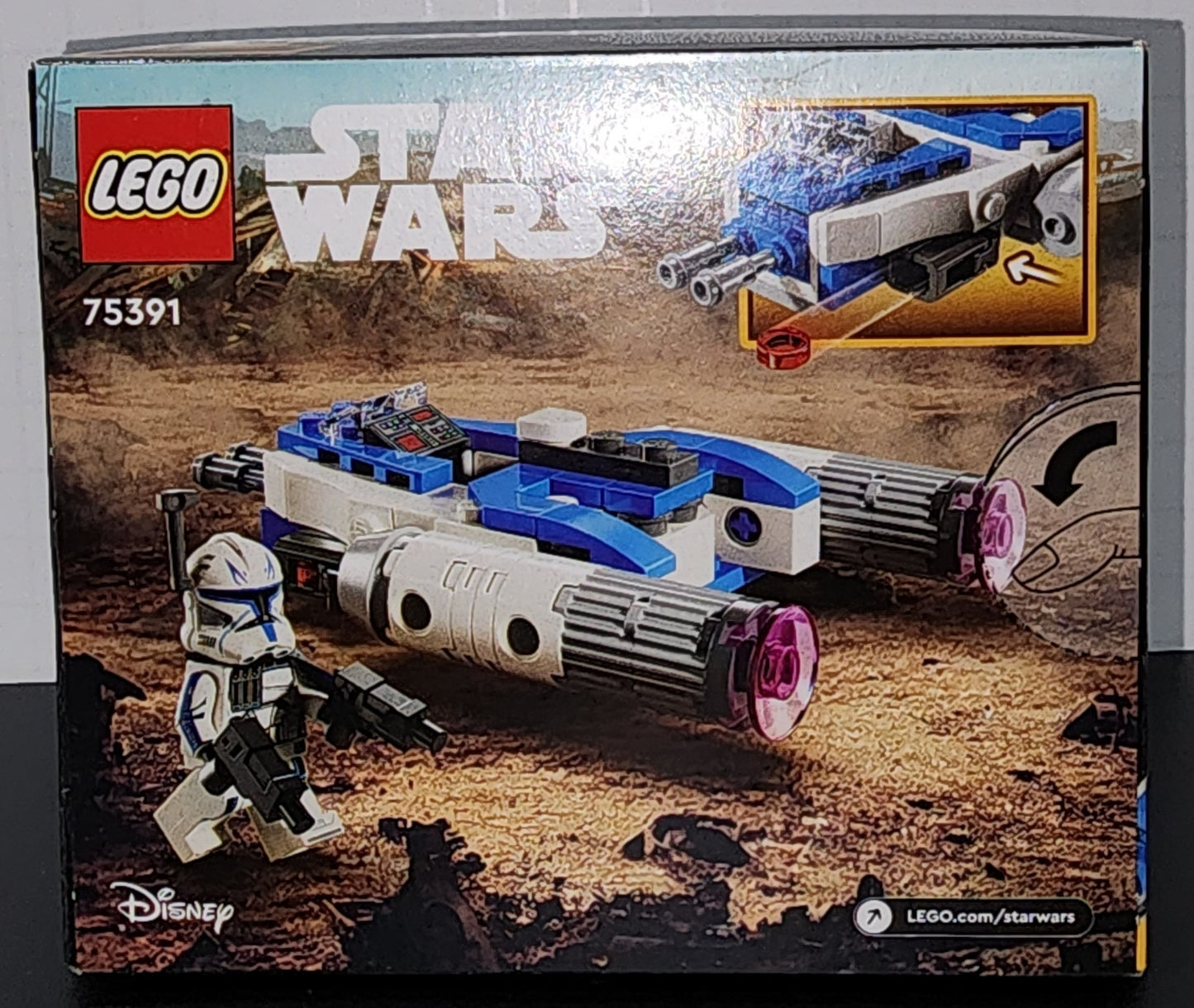 2024 LEGO Star Wars: CAPTAIN REX Y-WING Microfighter 75391 Brand New Sealed