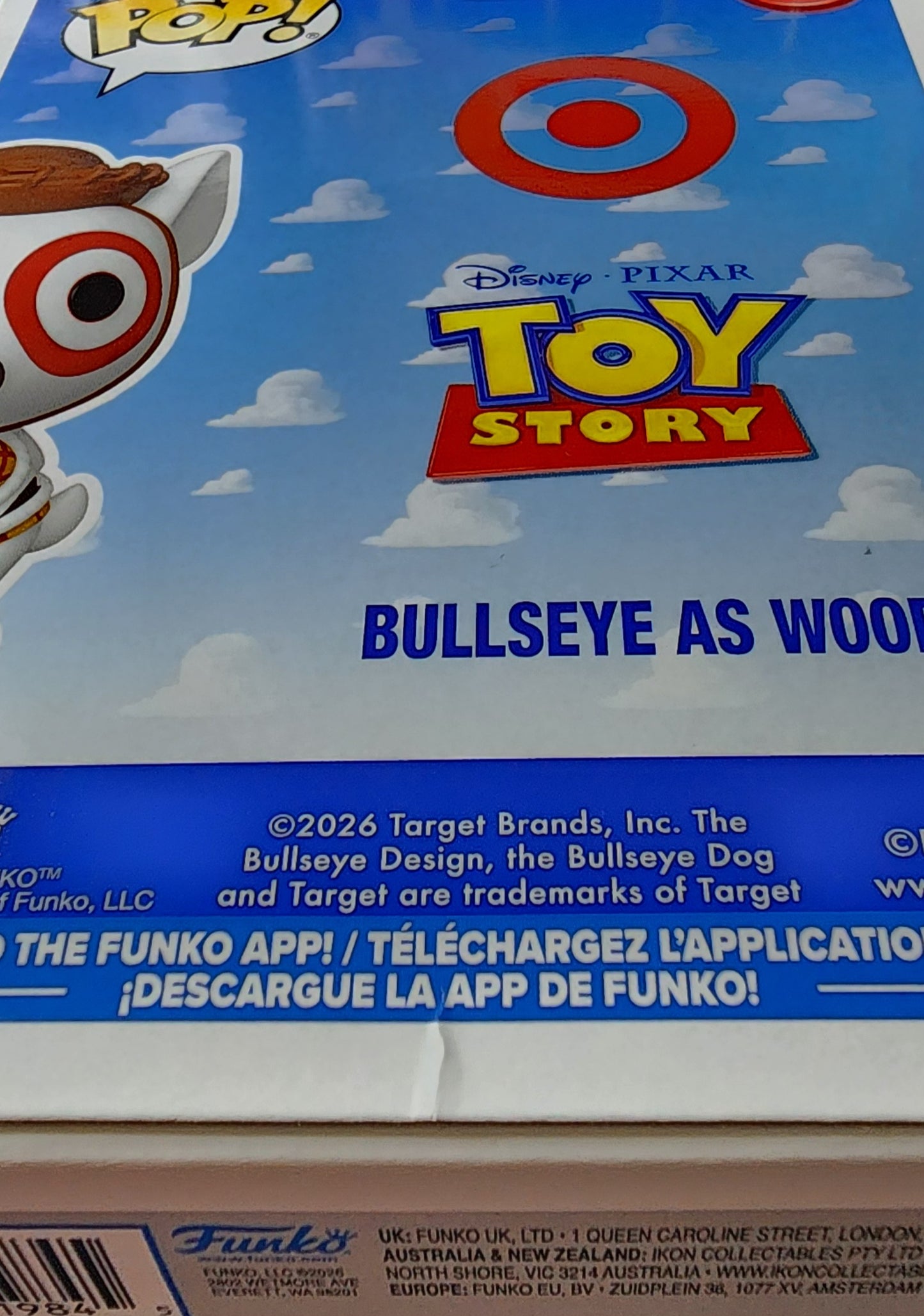 Bullseye as Woody Funko 1722