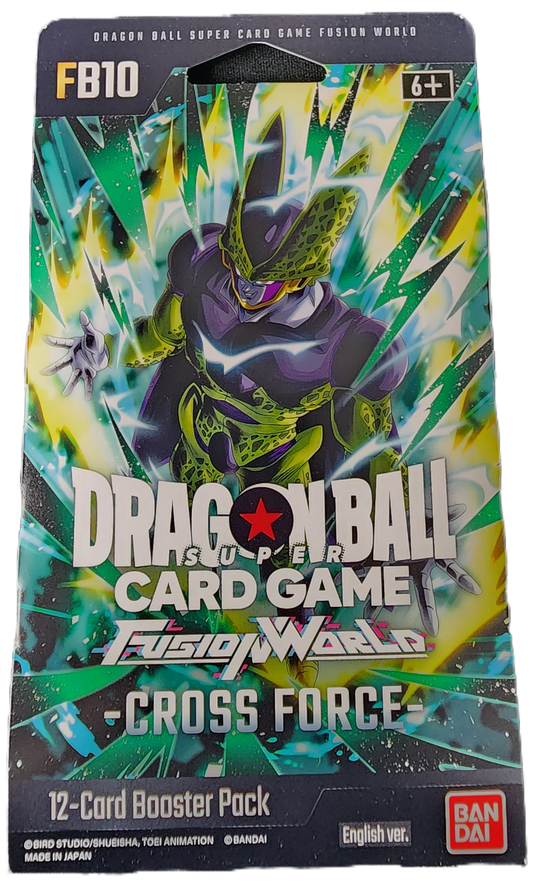Cross Force Sleeved Booster Pack - Cross Force (FB10)