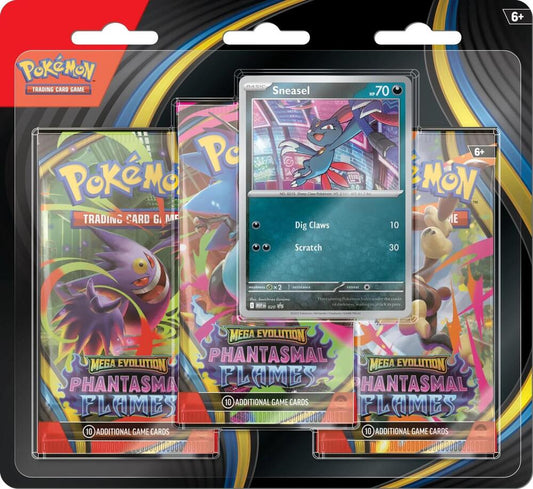 Phantasmal Flames 3 Pack Blister [Sneasel] - ME02