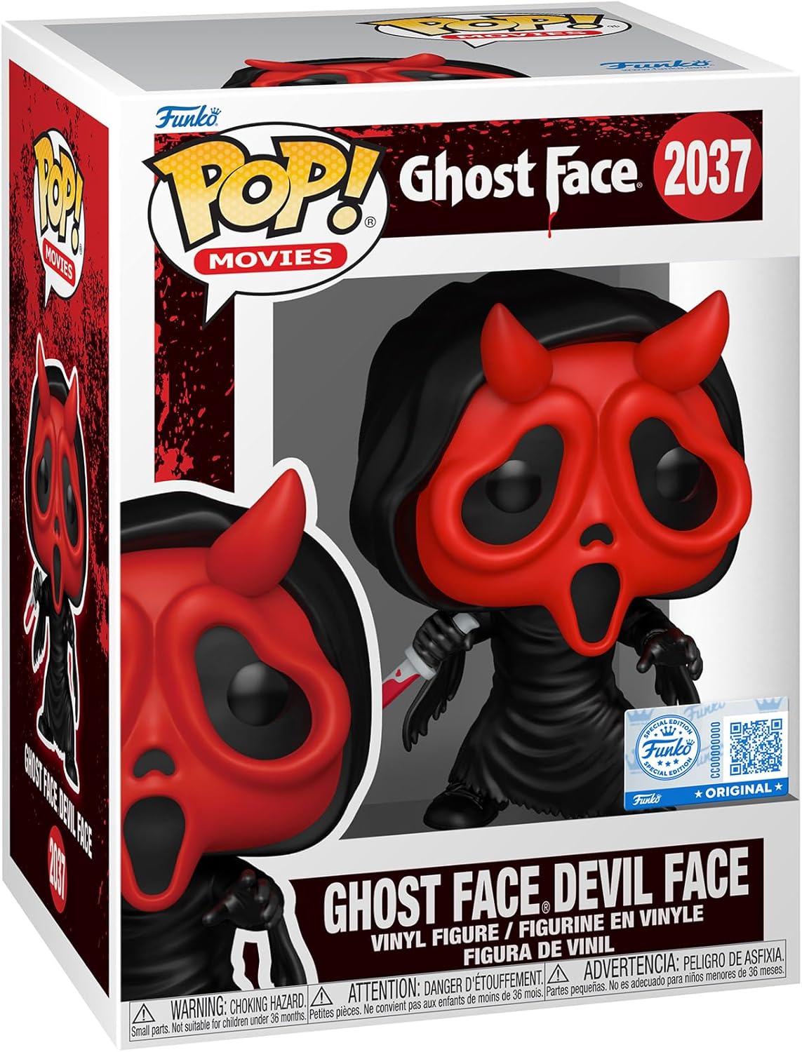 Ghost Face Devil Face funko 2037
