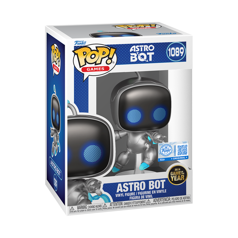 Astro Bot 1089 Funko Pop 2024 Game Of The Year Edition