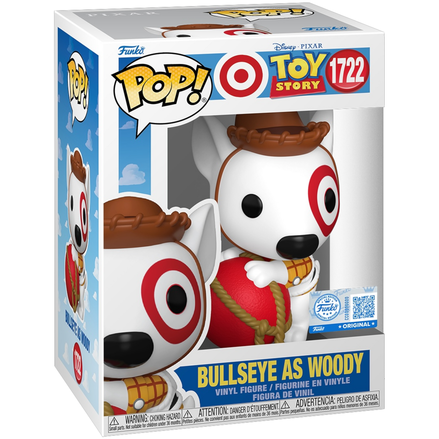 Bullseye as Woody Funko 1722