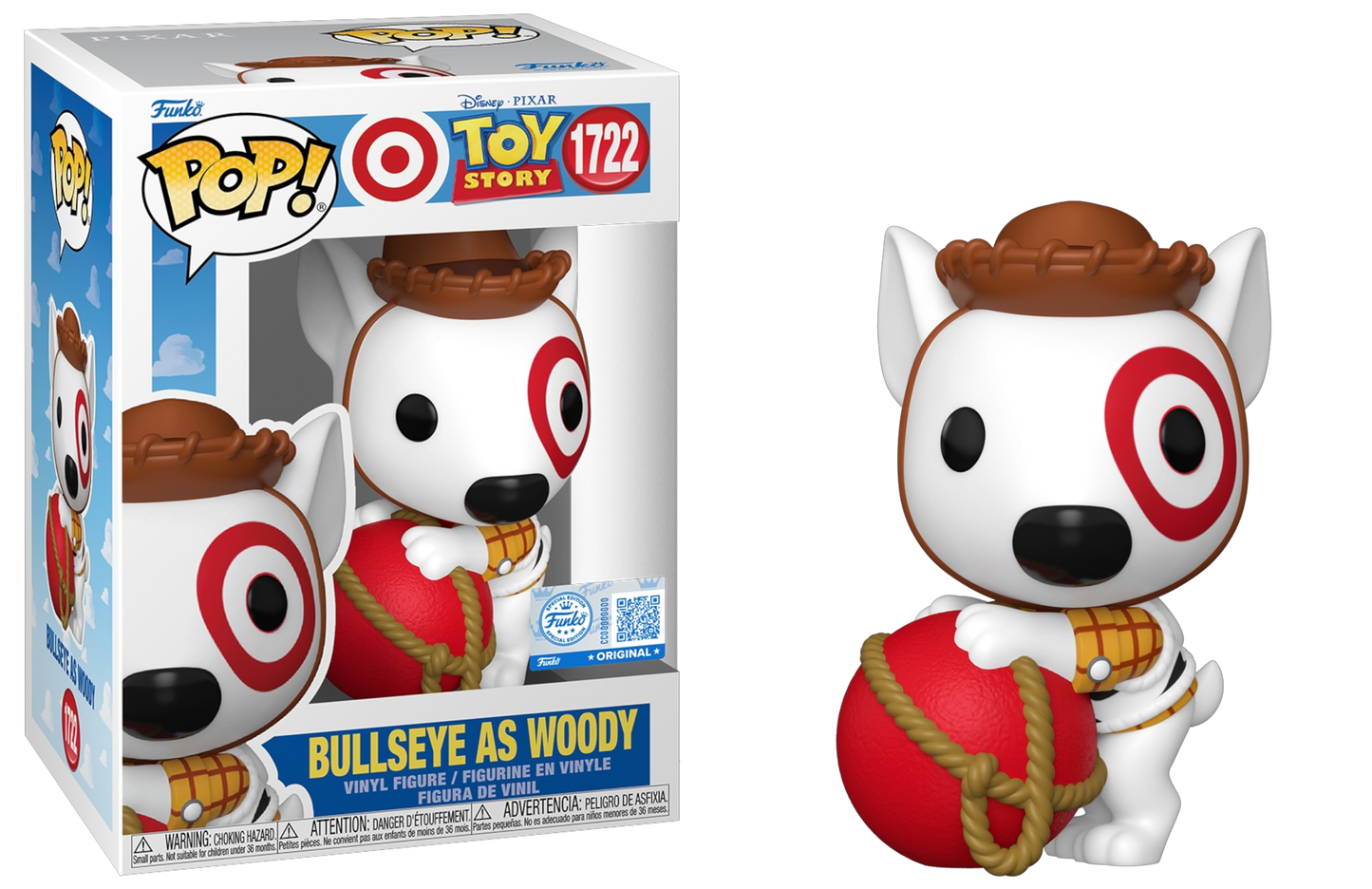 Bullseye as Woody Funko 1722