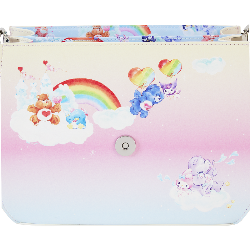 CARE BEARS X SANRIO EXCLUSIVE HELLO KITTY & FRIENDS CARE-A-LOT CROSSBODY BAG