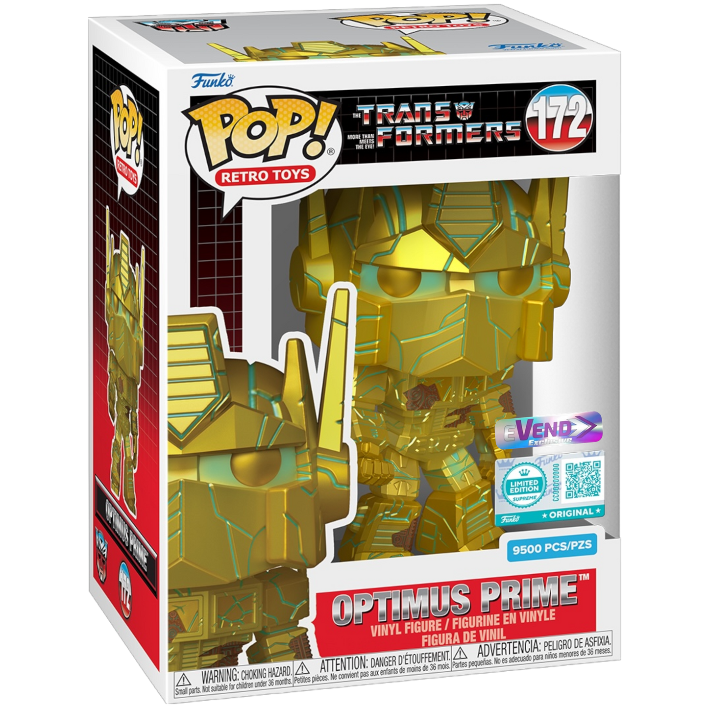 Optimus Prime Funko 172 LE 9,500