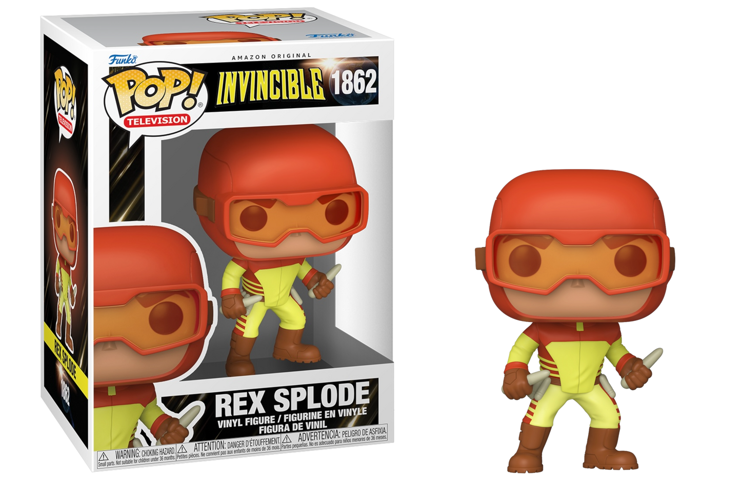 Rex Splode Funko 1862 Chase Bundle