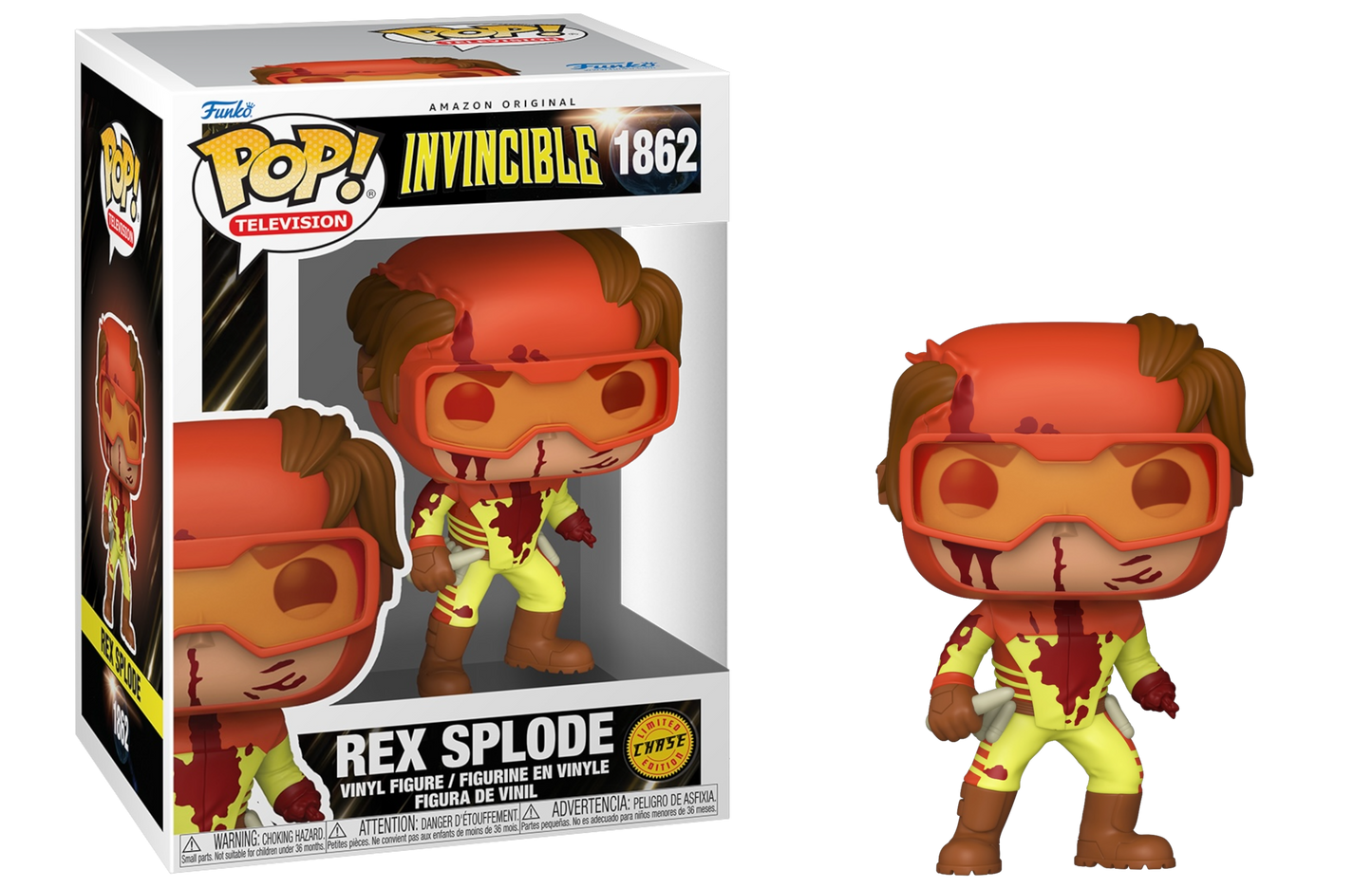 Rex Splode Funko 1862 Chase Bundle
