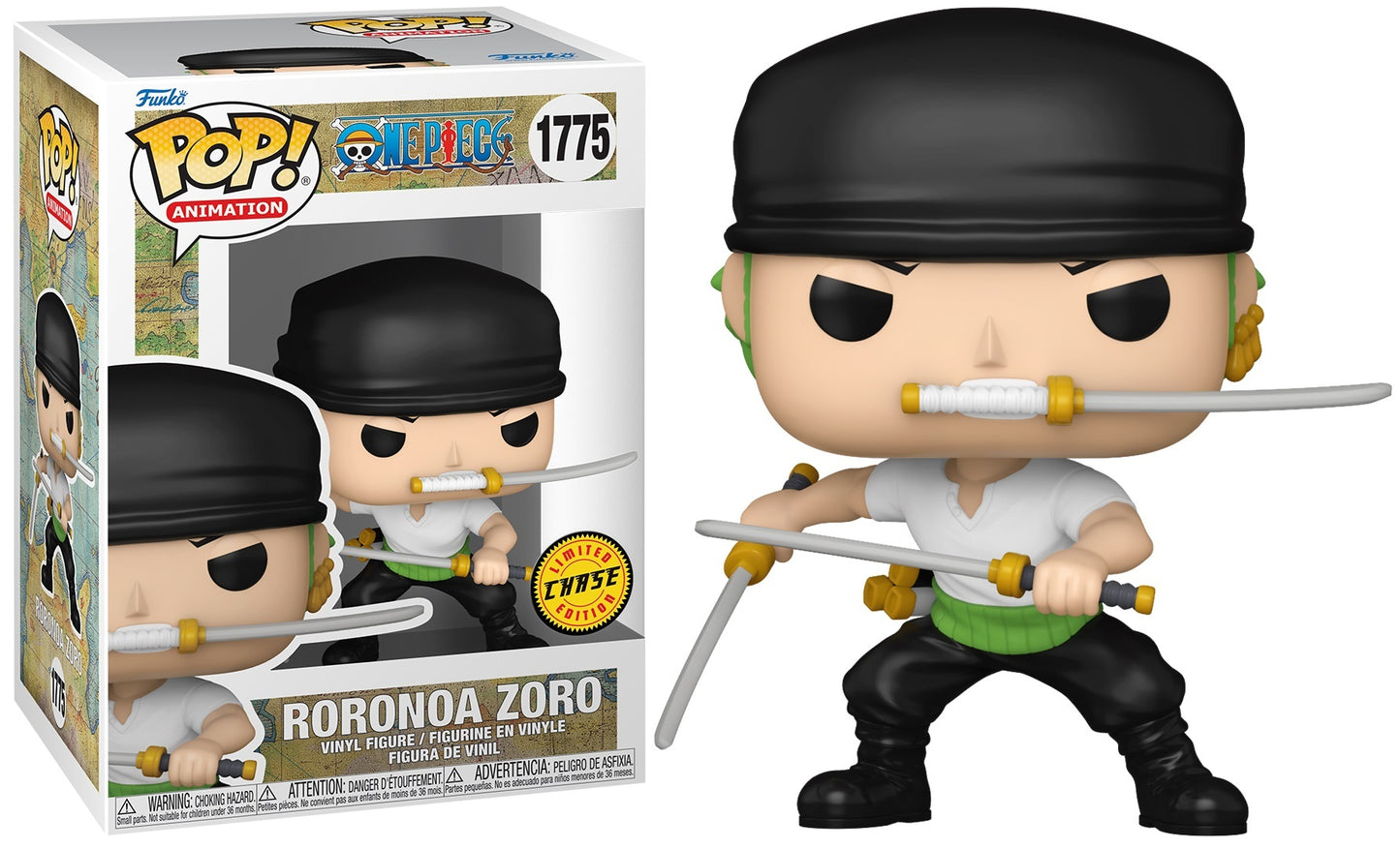 Roronoa Zoro Funko 1775 Chase Bundle