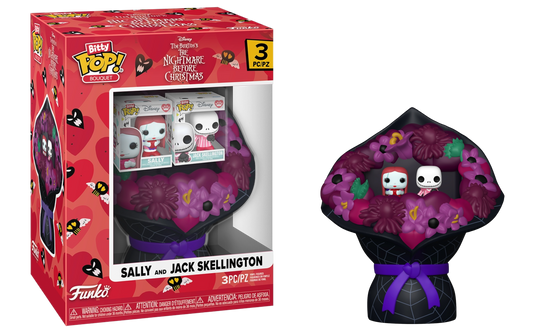 Sally and Jack Skellington Bitty Pop! Bouquet