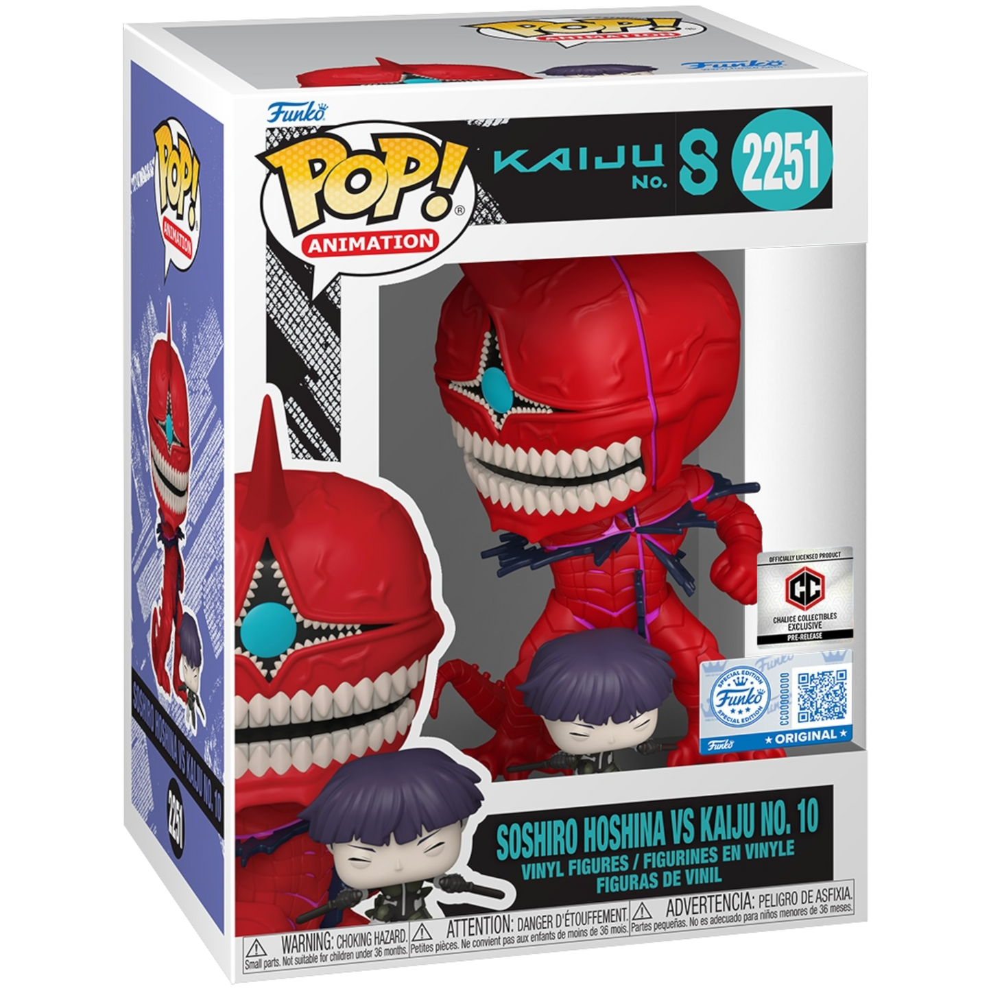 Soshiro Hoshina vs Kaiju No.10 Funko 2251 (Pre-Release)