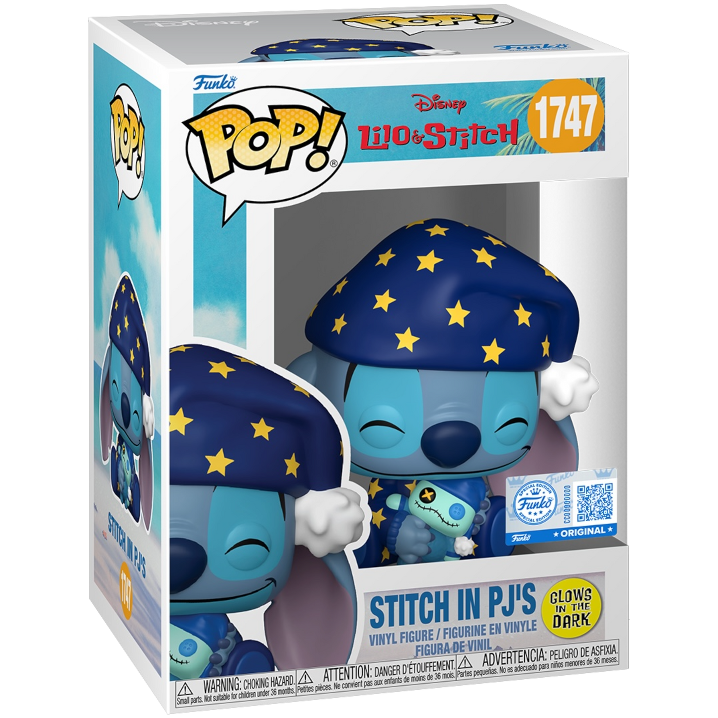 Stitch in PJ’s Funko 1747