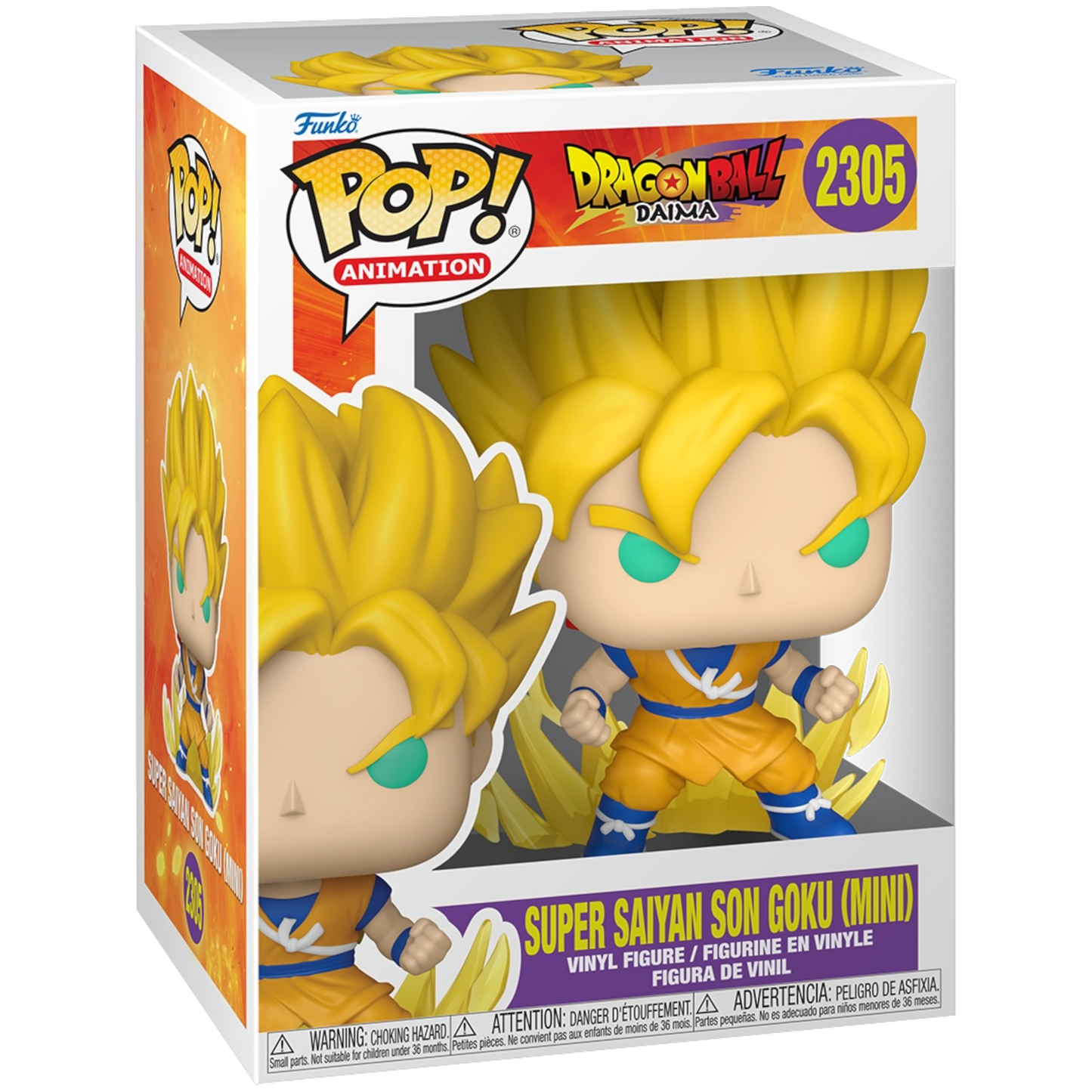 Super Saiyan 2 Son Goku (Mini) Funko 2305 Chase Bundle