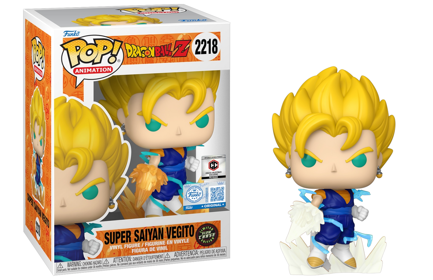 Super Saiyan Vegito Funko 2218 Chase Bundle (Pre-Release)
