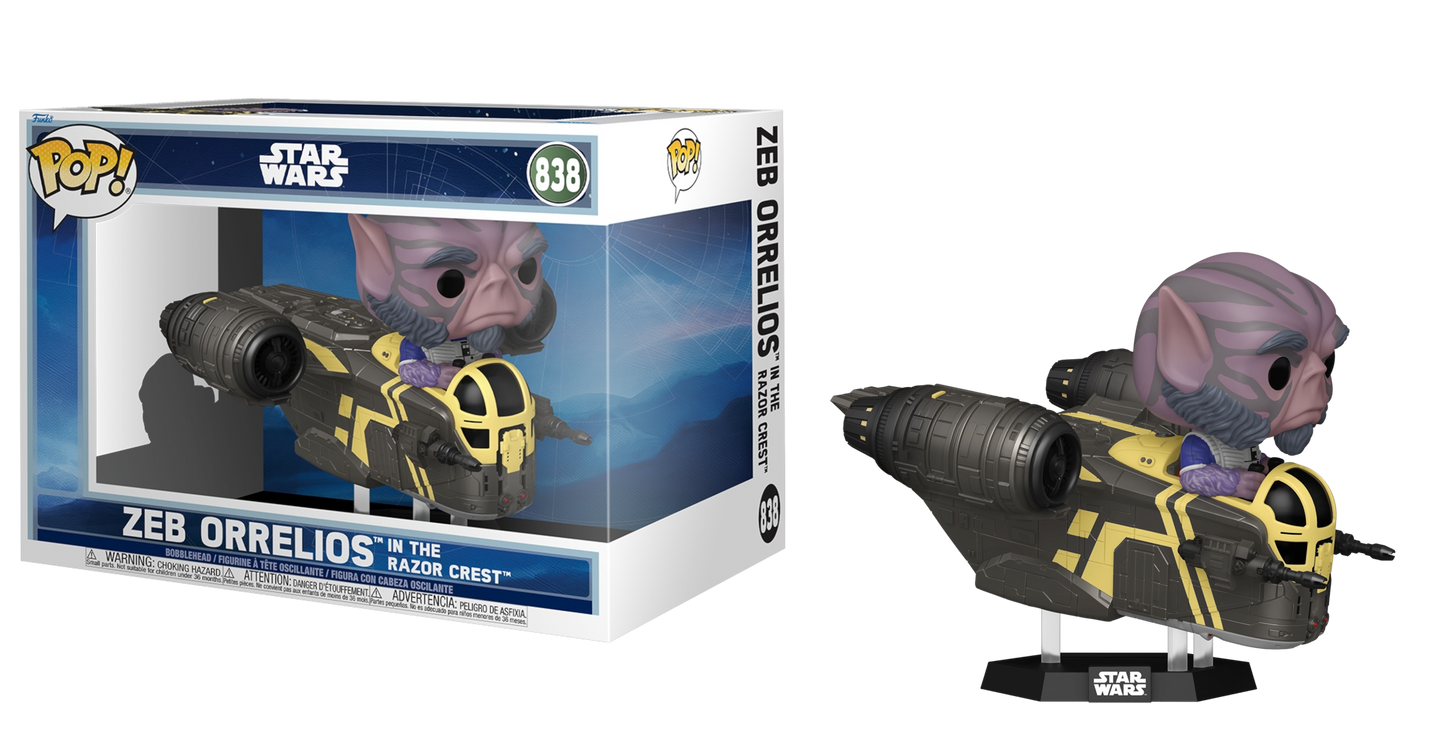 Zeb Orrelios in the Razor Crest Funko 838