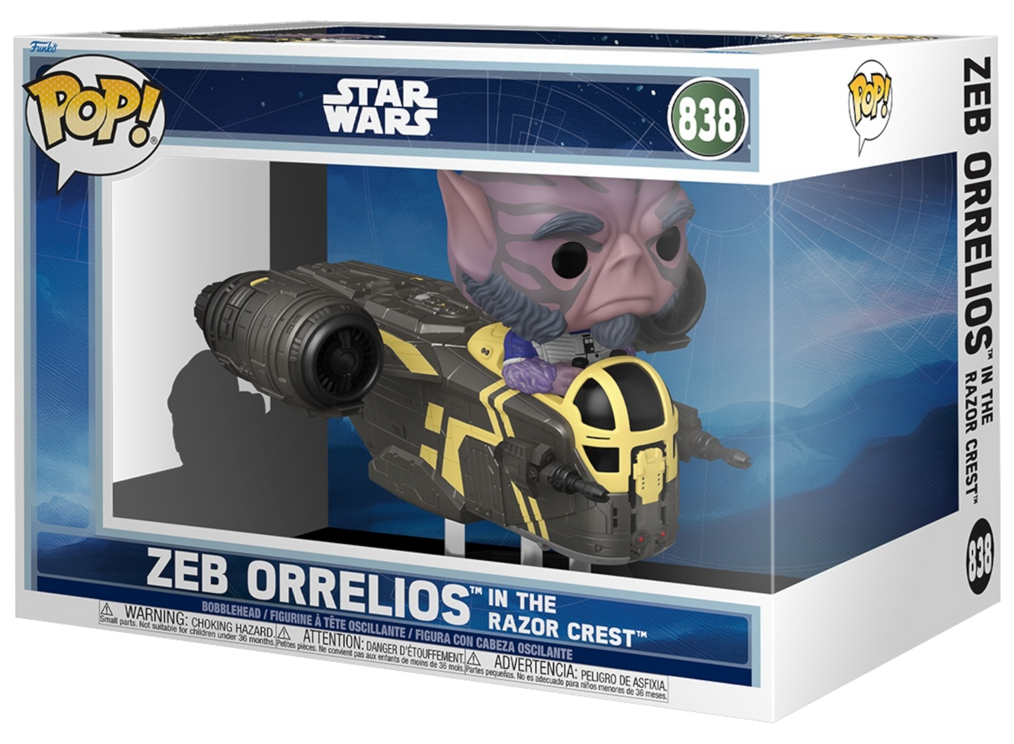 Zeb Orrelios in the Razor Crest Funko 838