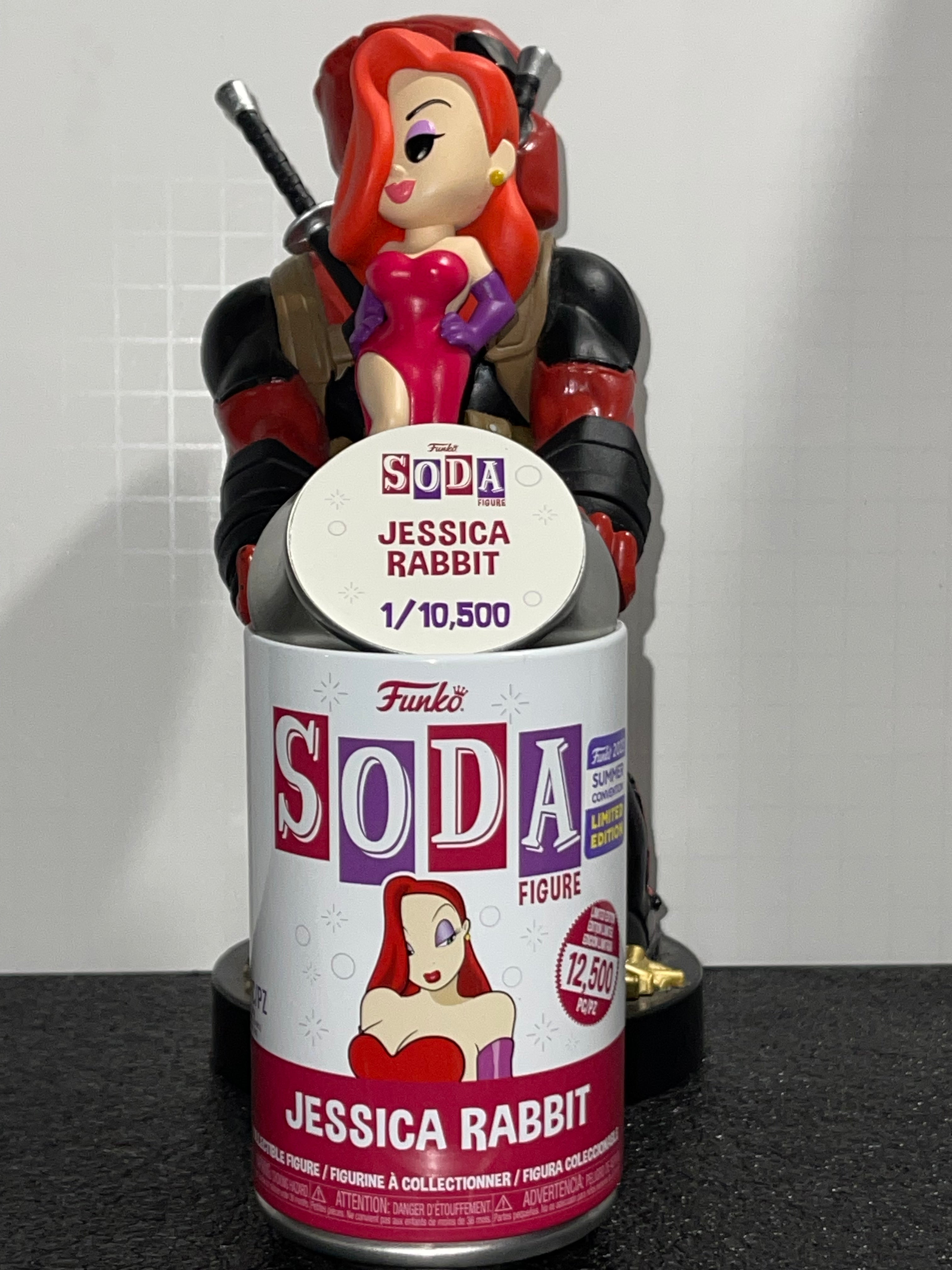 Jessica Rabbit Soda Common SDCC 2023 – 4BDN Collectibles